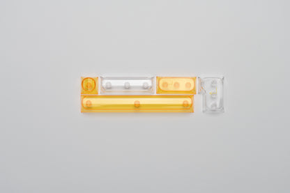 Glazed Yellow Keycaps